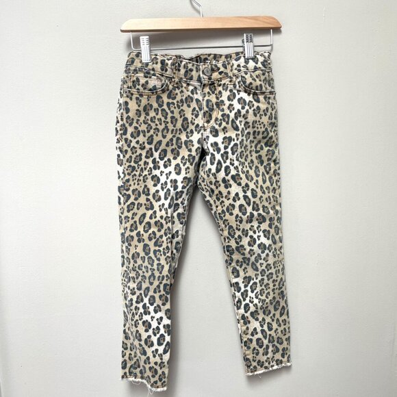 Gap Cheetah Skinny Jeans - Picture 1 of 9